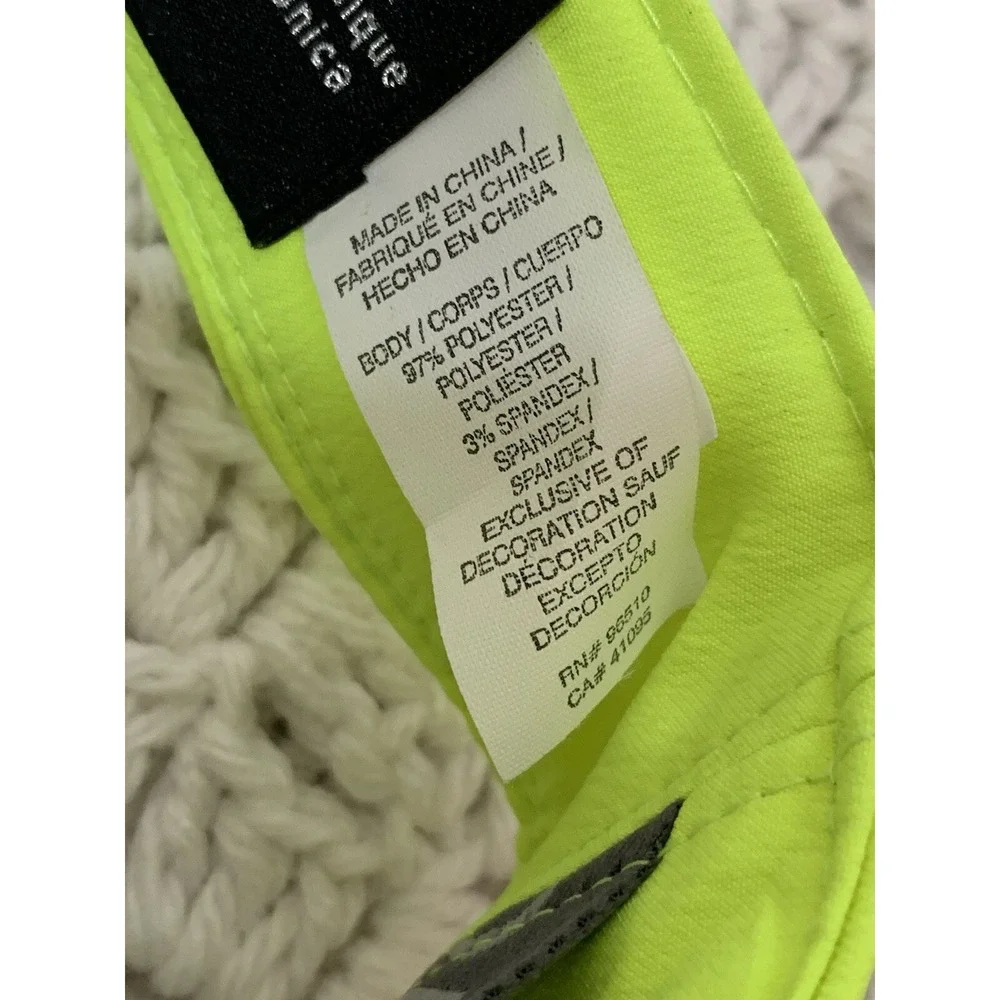 Under‎ Armour Lime Green Visor Women Unique Ventilated Heat Gear